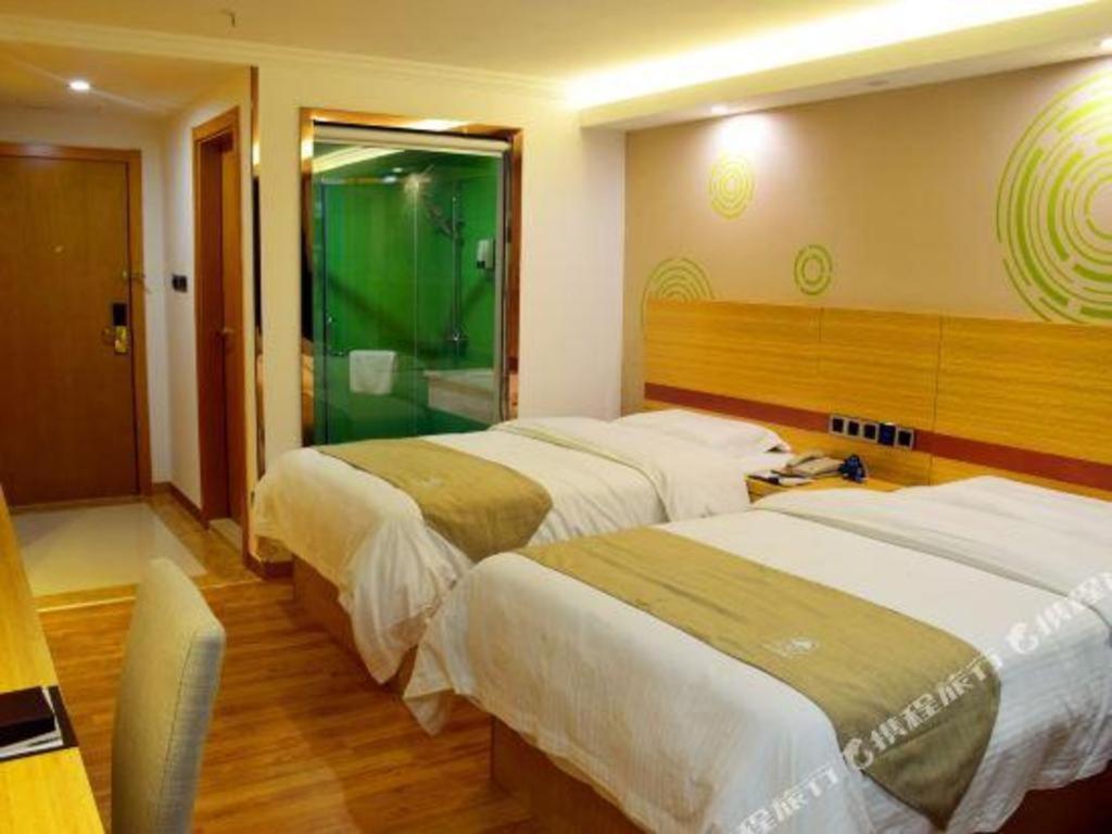 Greentree Inn Qingyuan Qinghe Avenue Branch Exterior foto