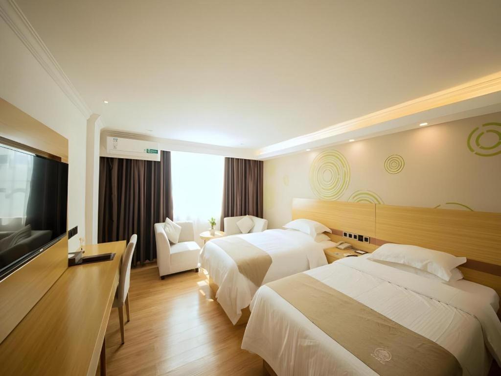 Greentree Inn Qingyuan Qinghe Avenue Branch Exterior foto